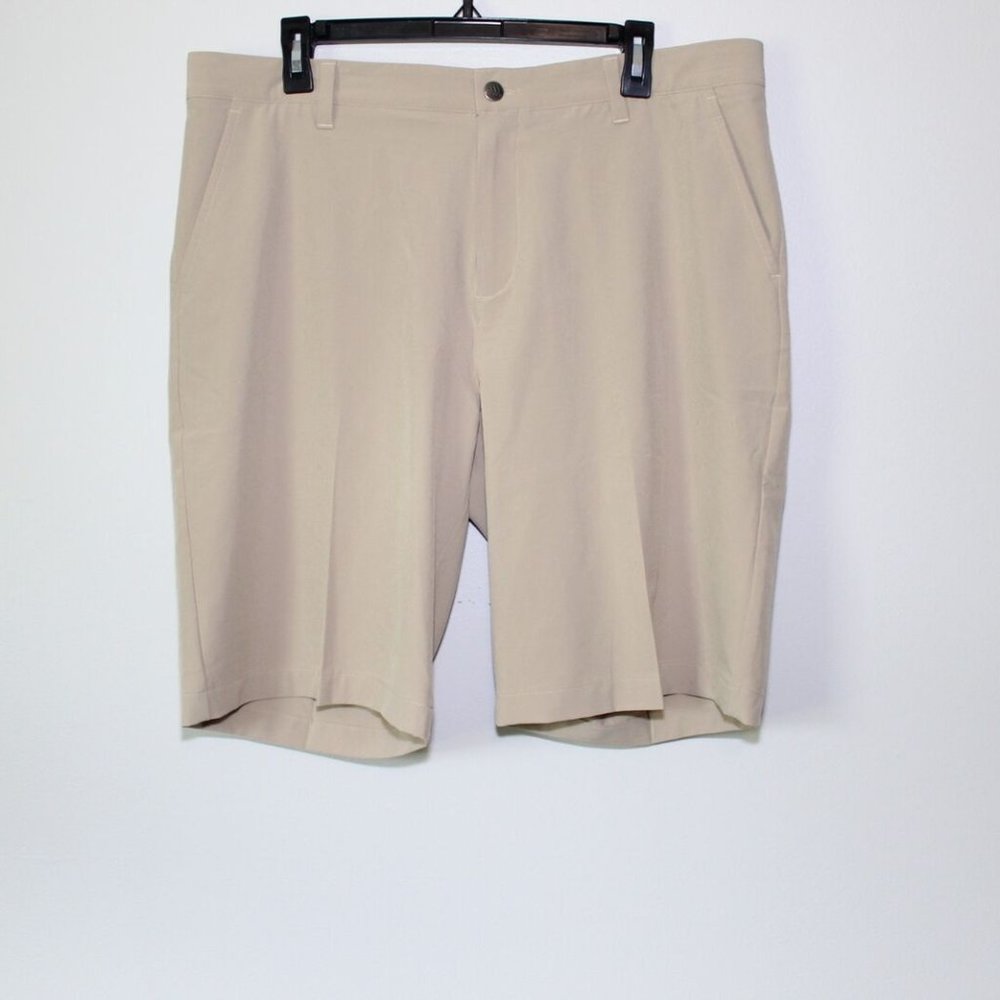 NWT Adidas Ultimate365 Golf Shorts Khaki Tan Beige CE0457 Men's Size 36 H13215 - Picture 8 of 9